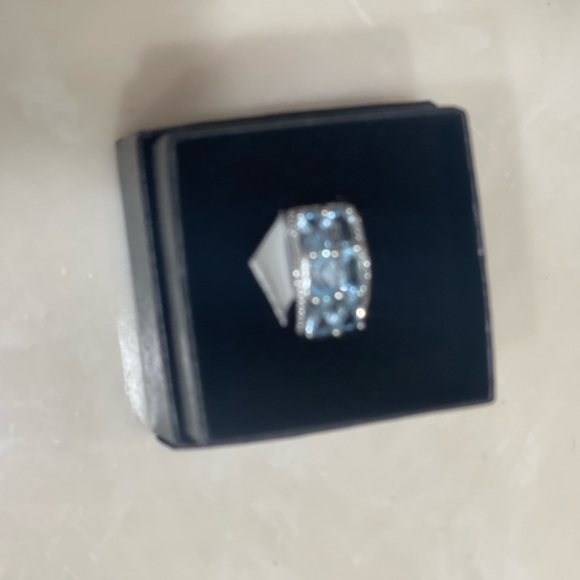 Sale‼️Sterling Silver Topaz Ladies' Ring- Size 7 - - Picture 6 of 12